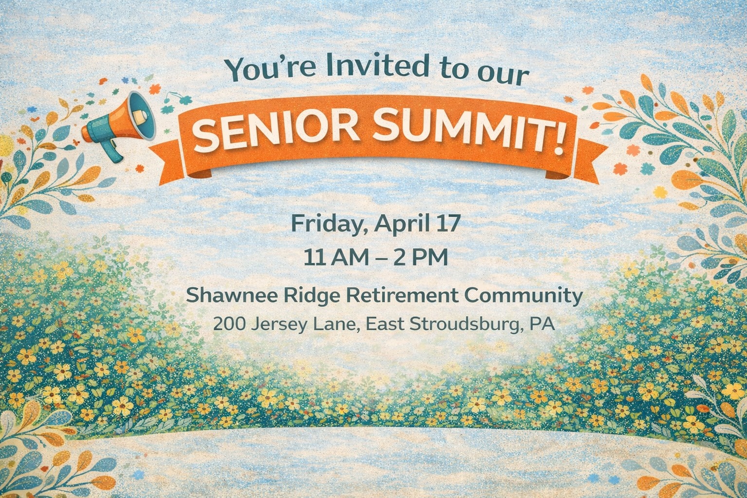 Senior Summit @ Shawnee Ridge Community!