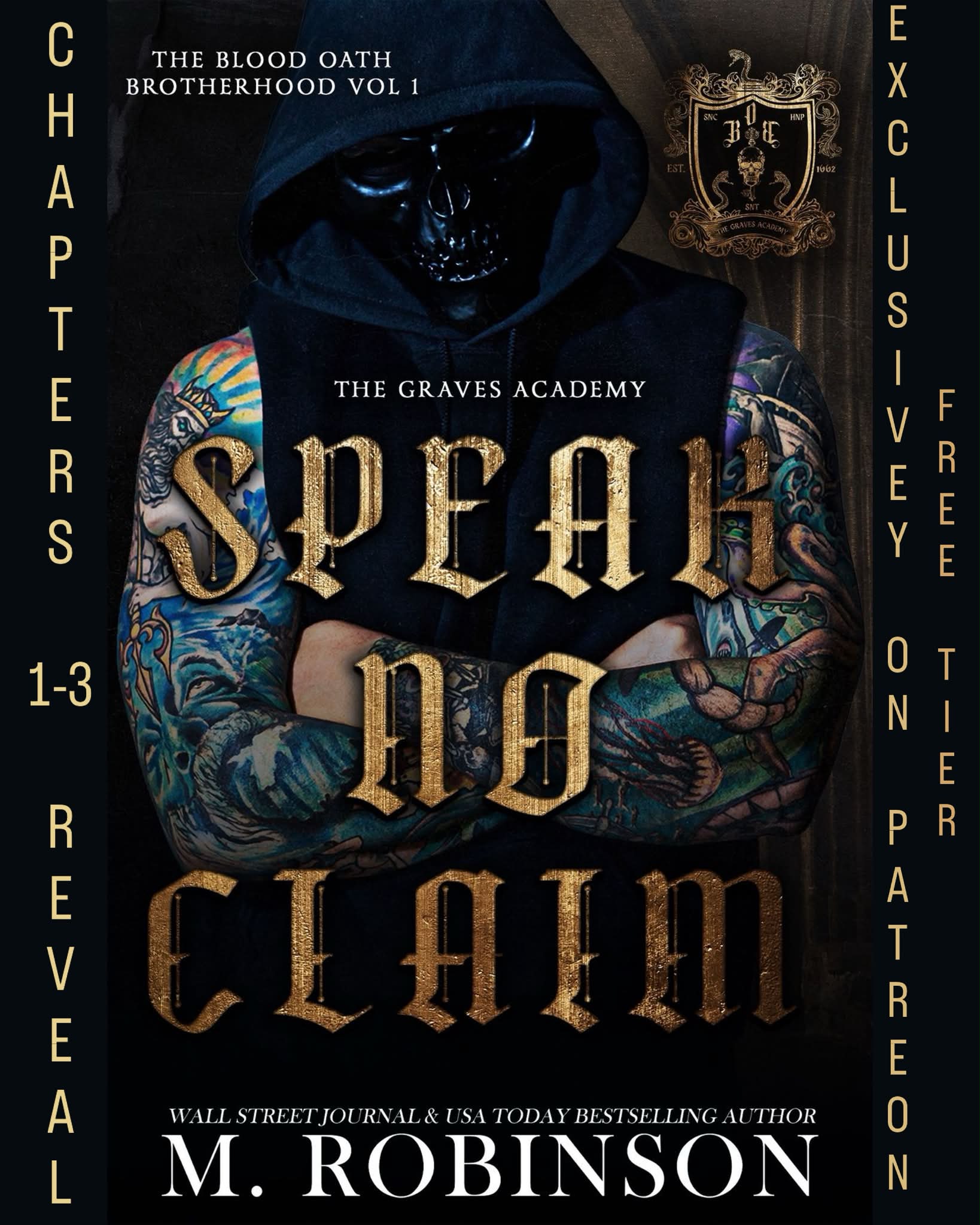 Discover Speak No Claim by M Robinson Releasing August 27th 