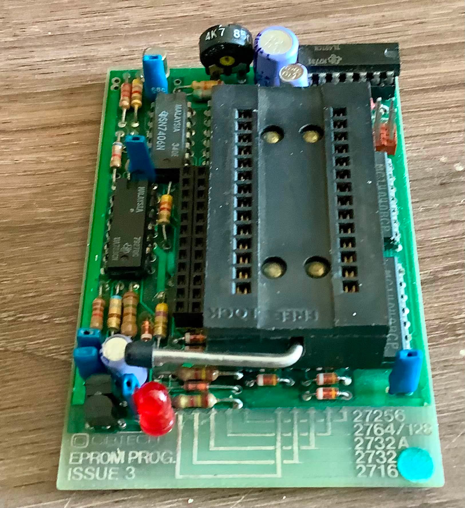 What is the Cirtech programmer circuit board?