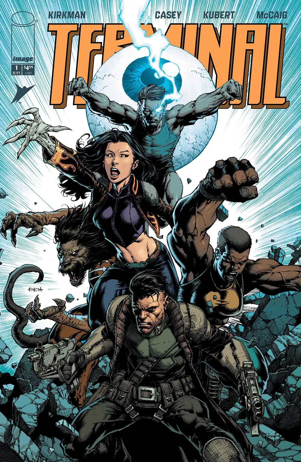 Terminal comic series by Robert Kirkman and Andy Kubert