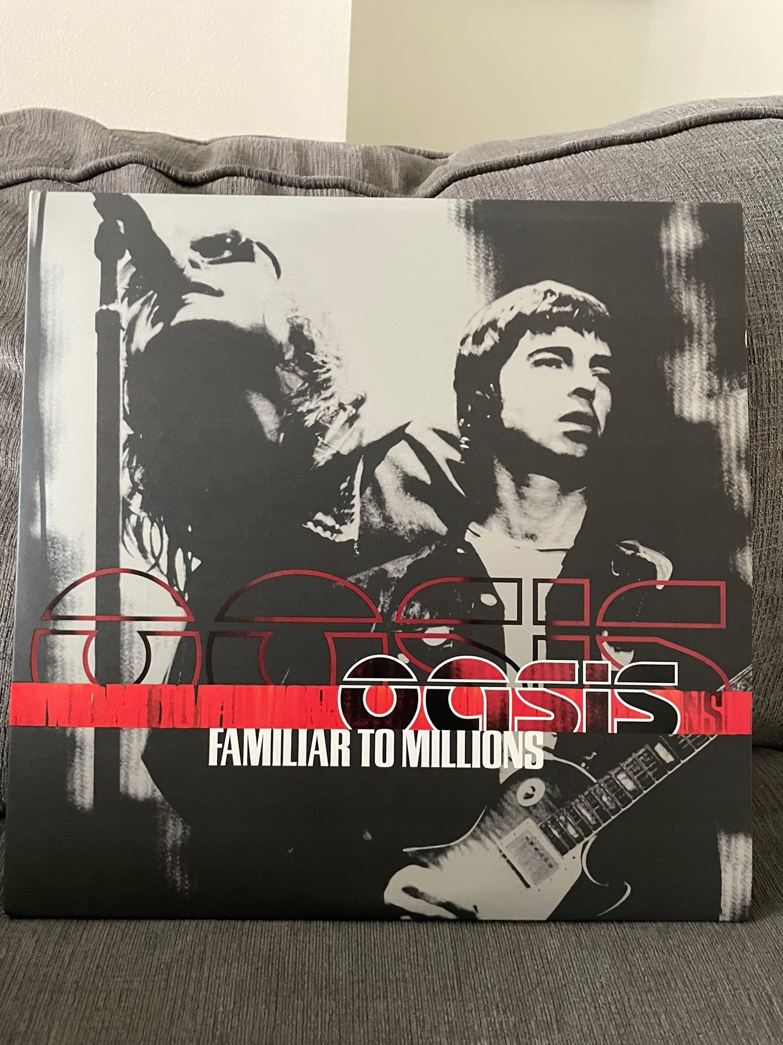 Oasis album Familiar to Millions review