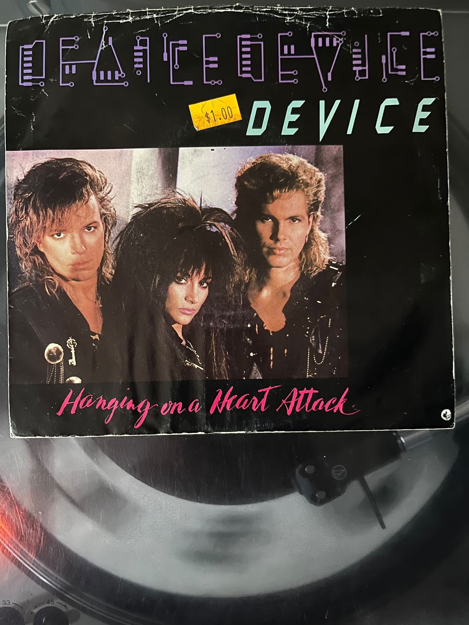 Review of Device's Hanging on a Heart Attack EP and Holly Knight