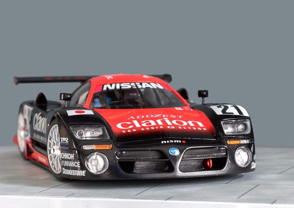 1/34 Tamiya Nissan R390 GT1 Le-mans by Cliff Parker
