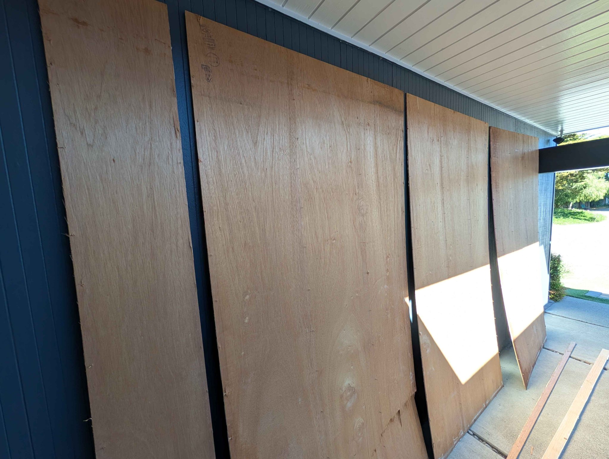 Original Eichler Mahogany Panels - Medicine Cabinets - Foster City ...
