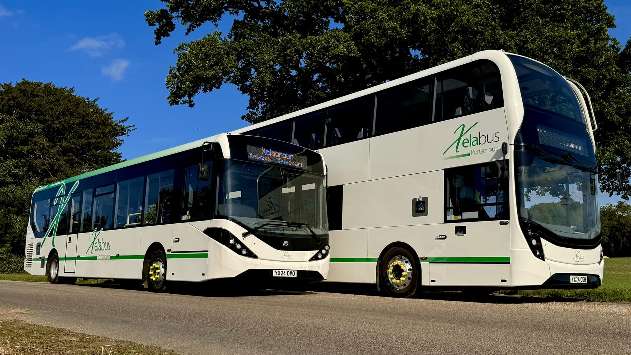 Friends of Buses and Coaches | Xelabus 461 (YX24 OVO) & 578 (YX74 OGH ...