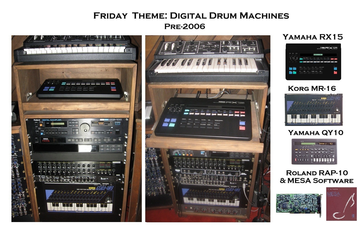 Overview of digital drum machines and their components
