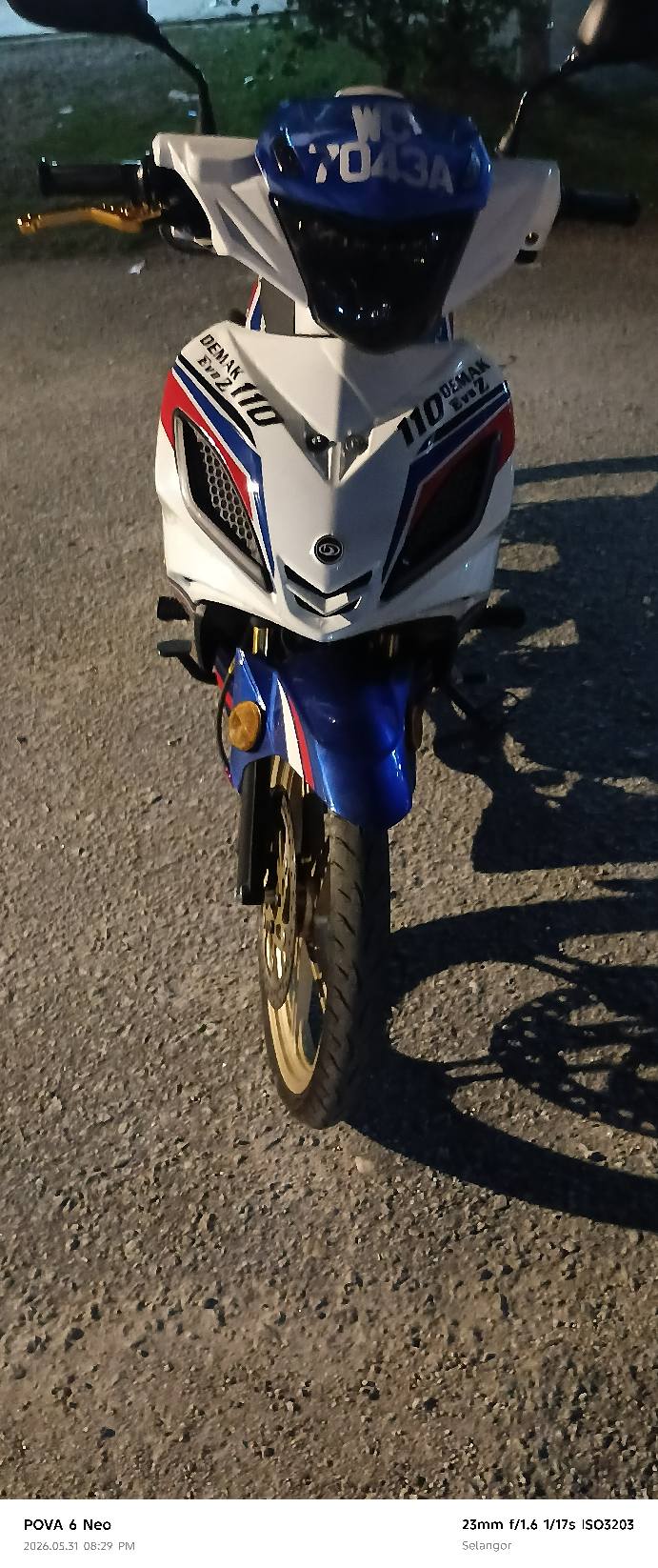 RM 1500 MOTOR DEMAK TAHUN 2015 ROAD TAX TAMAT BULAN 11 2026 COD