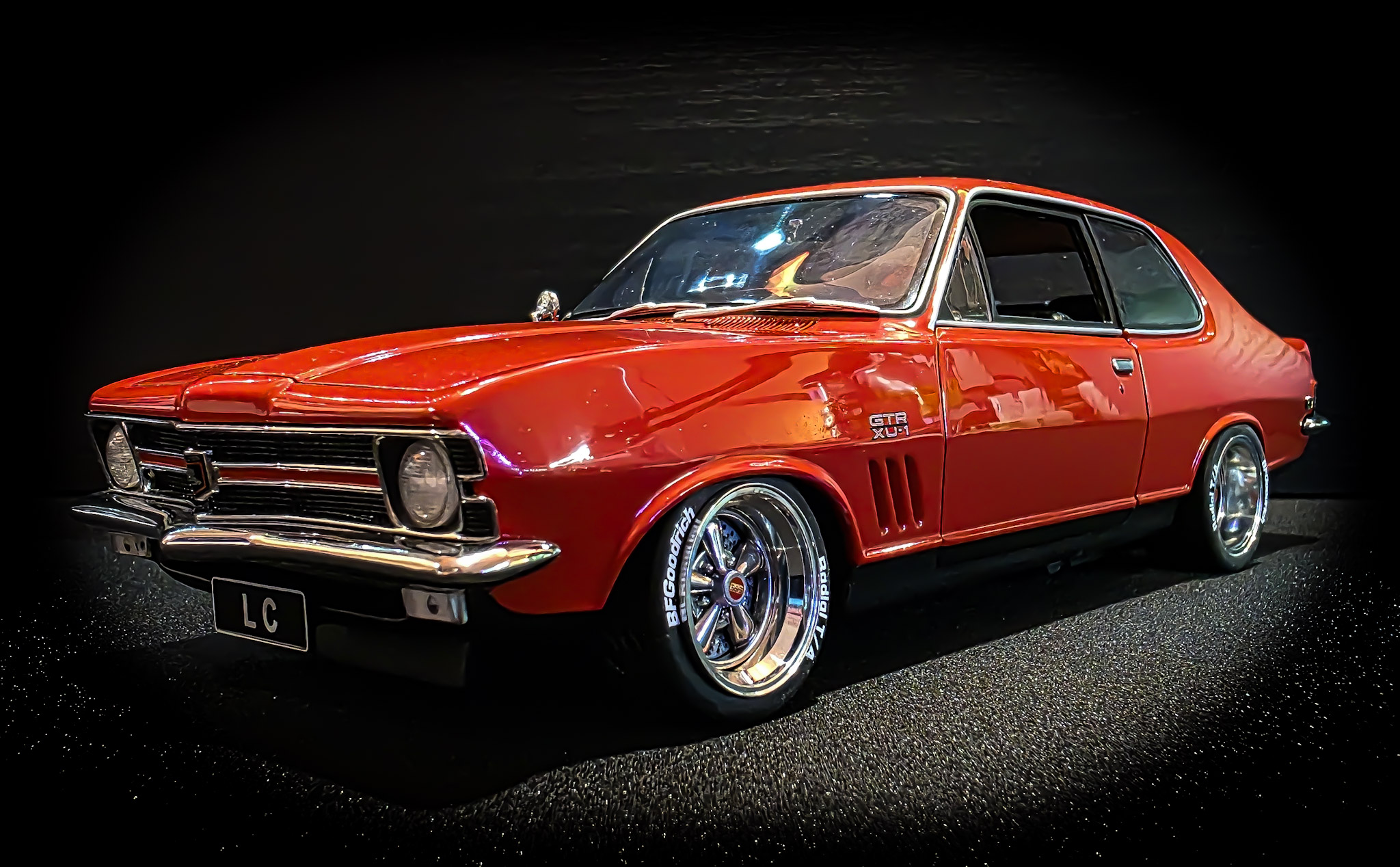 Modified 1:18 Autoart LJ Torana GTR XU-1 with Skunkworks wheels