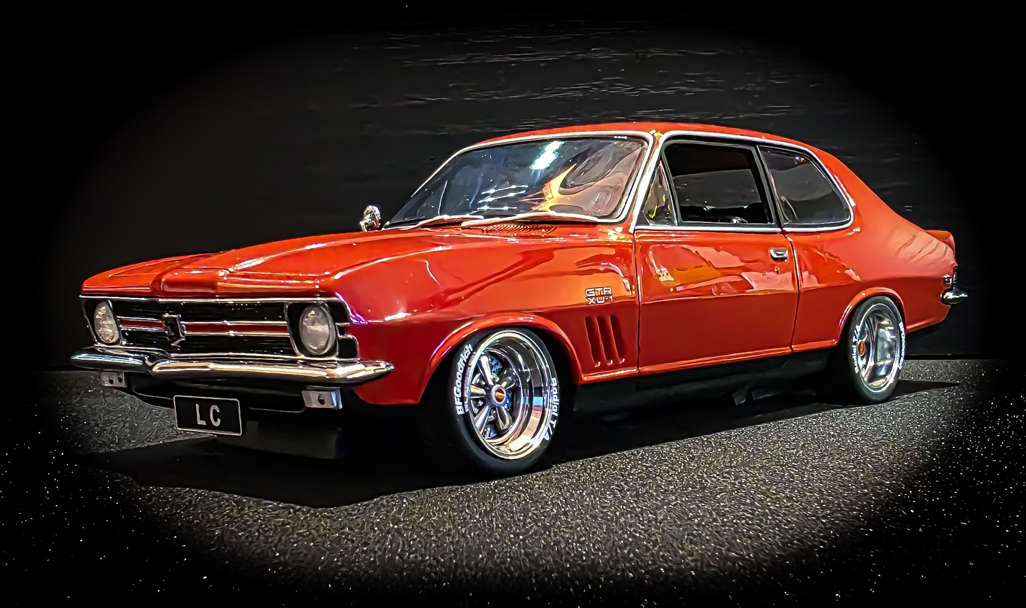 Modified 1:18 Autoart LJ Torana GTR XU-1 with Skunkworks wheels