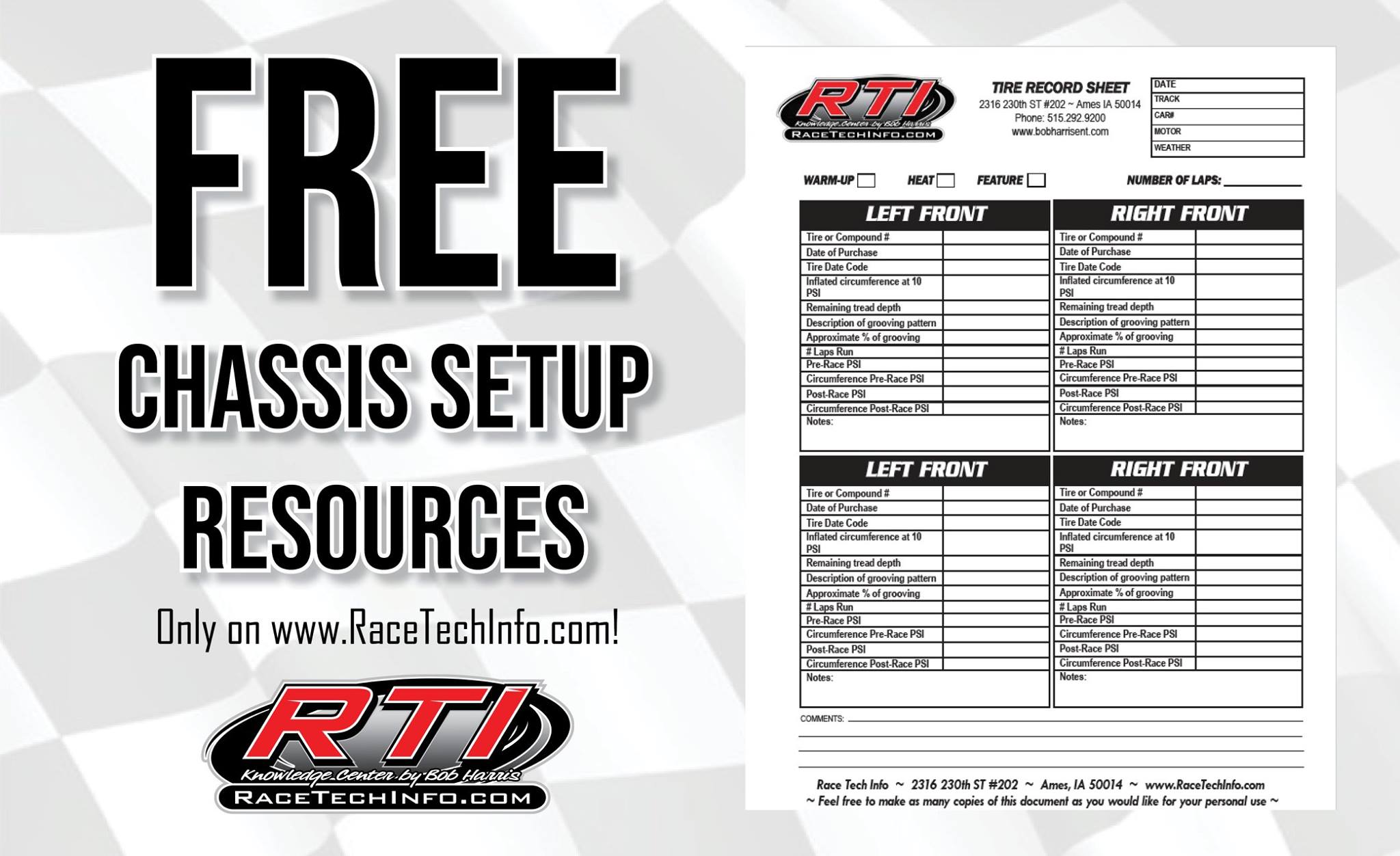 🏁Did you know Race Tech Info has a... - RTI - Race Tech Info | Facebook