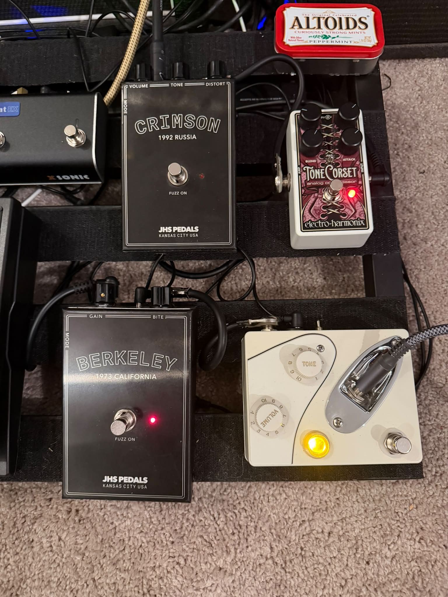 JHS Berkeley overdrive fuzz pedal review