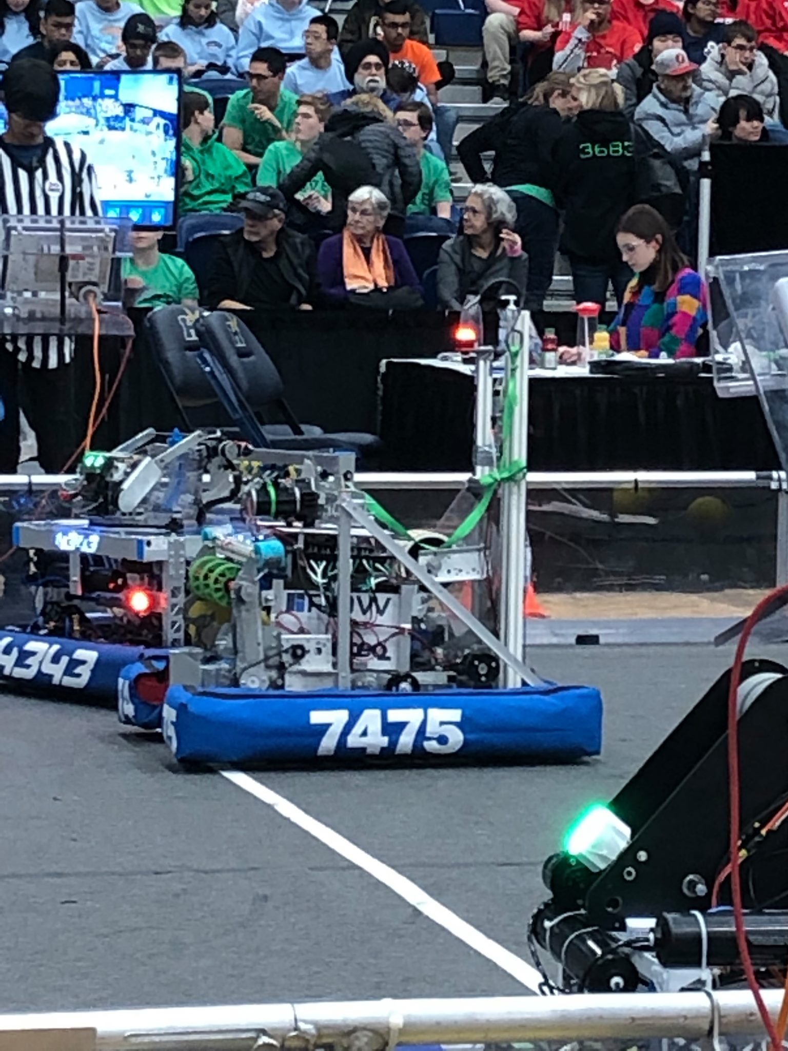College - On the field Ready to go! Robotics 🤖 ROCKS! Team7475! 🤖 ...