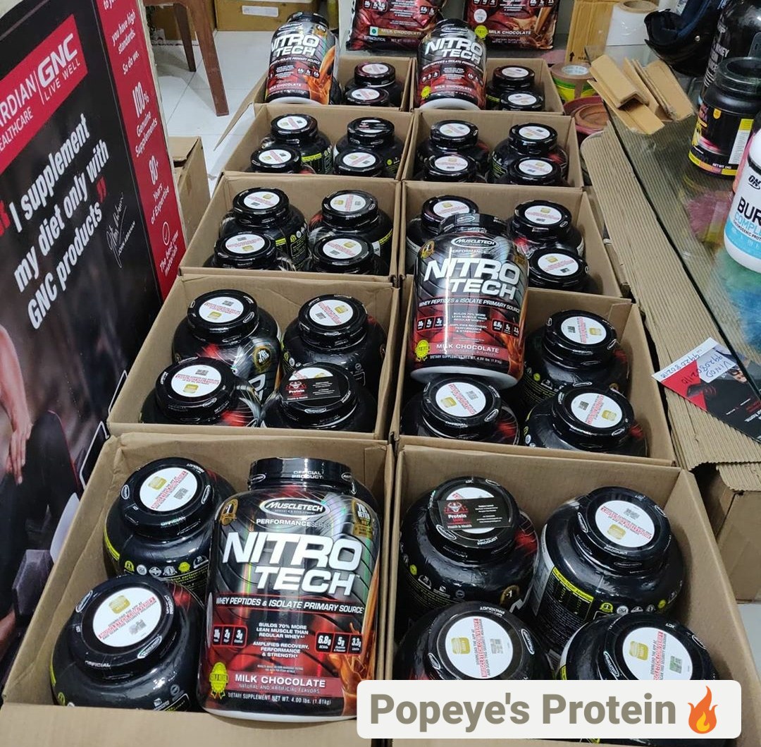 🌟 💪 NITRO TECH 100% WHEY GOLD... - Popeye's Protein S&A