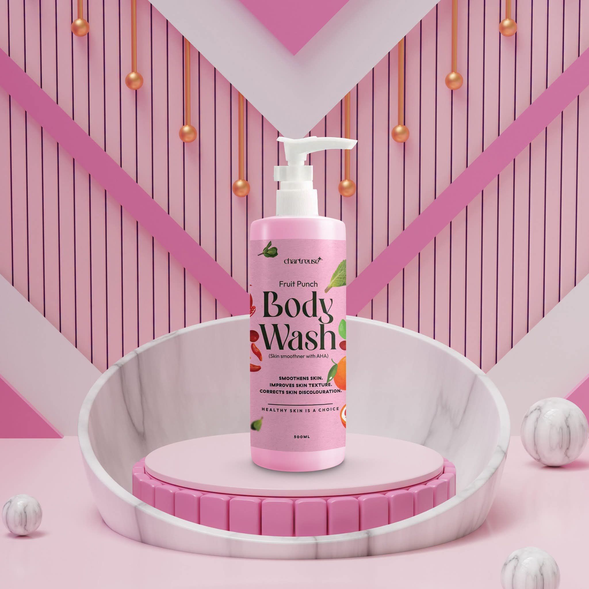 I promised a full ingredients list. Here it is, as promised. Feel free to research these ingredients. It's not măgïc, it's science. Product Details Fruit punch Exfoliating body wash (Skin smoothner with