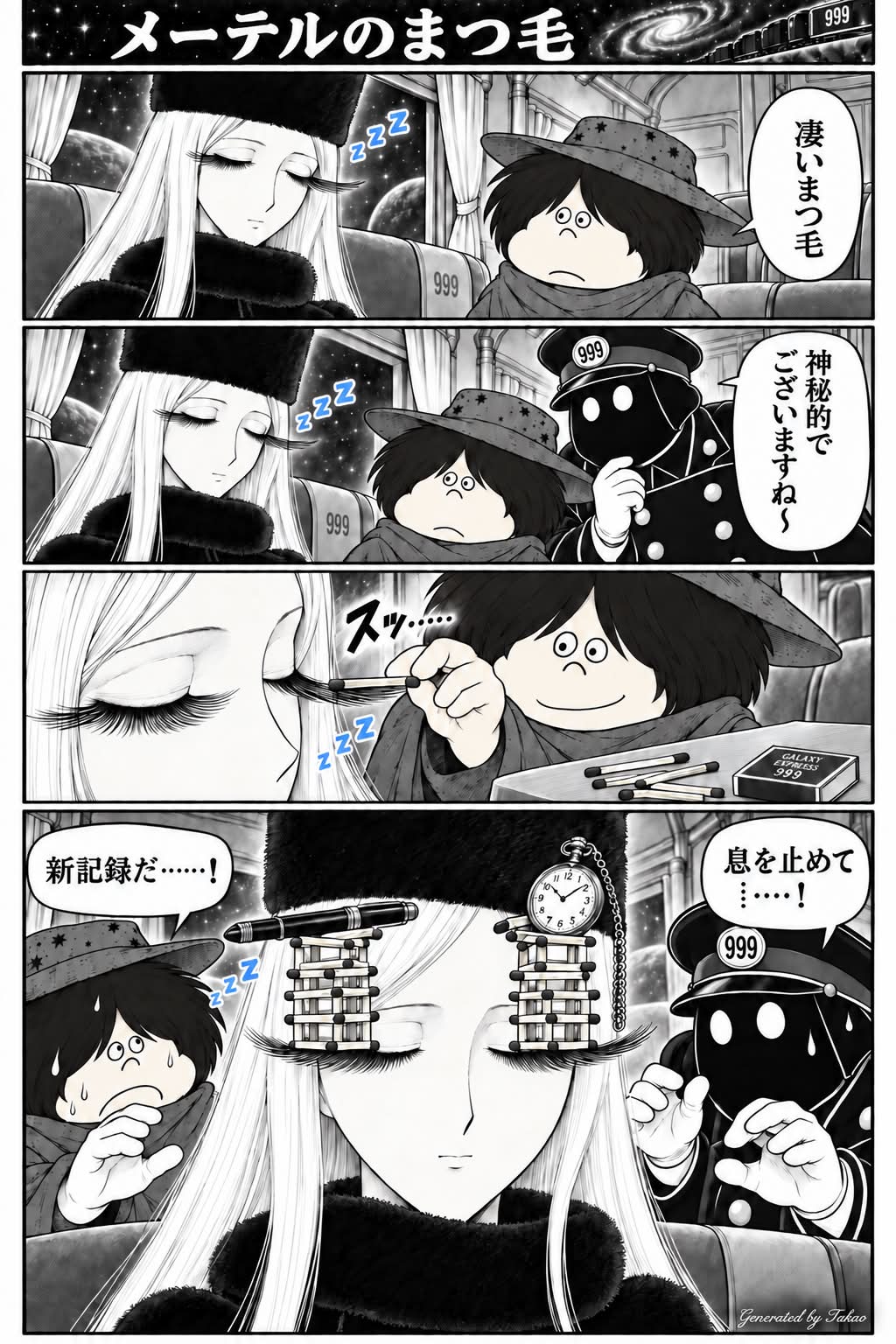 メーテルページ メーテルのまつ毛