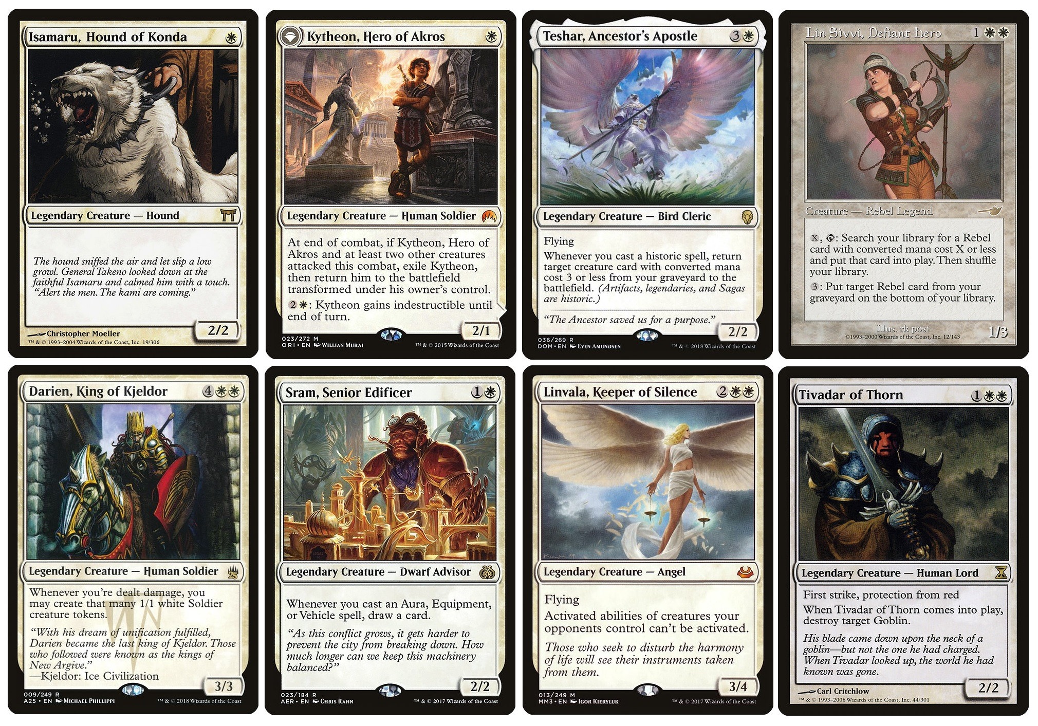 mtg mono white commander deck EDH Deck Elesh Norn, Grand Cenobite 100 Magic Cards Custom Deck Tokens What are the best mono-white