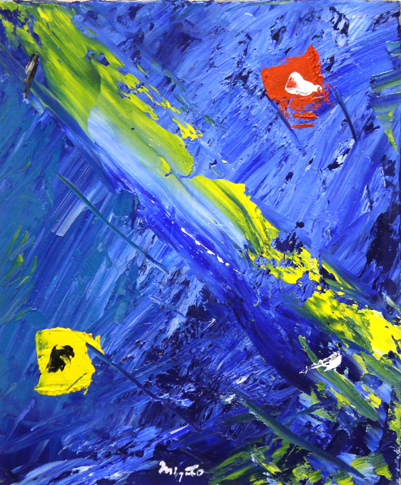 Ubiquitous oil on canvas by hiroshi miyamoto 2026