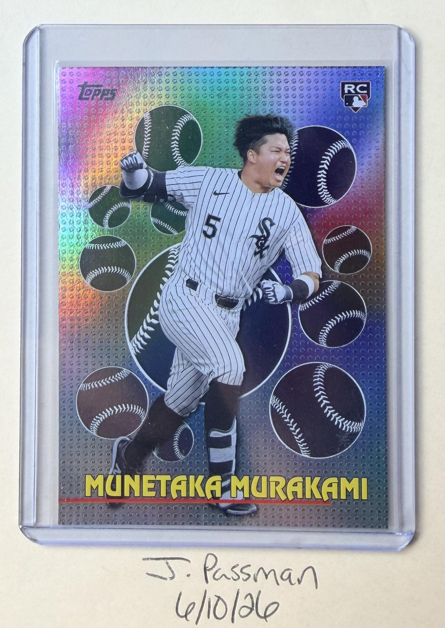 2026 Topps Series 2 Munetaka Murakami Titans card for sale
