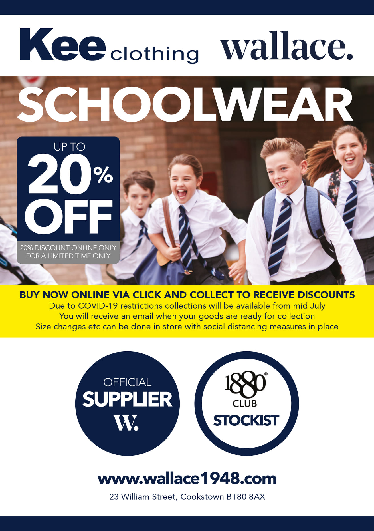 Ordering school uniform... - Cookstown High School | Facebook