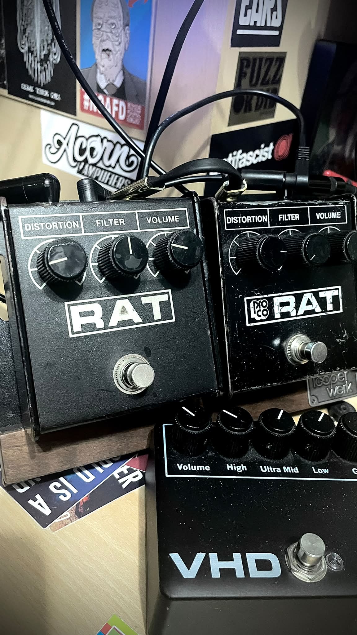 Proco Rat Black Face 1986 Serial 02Xxx