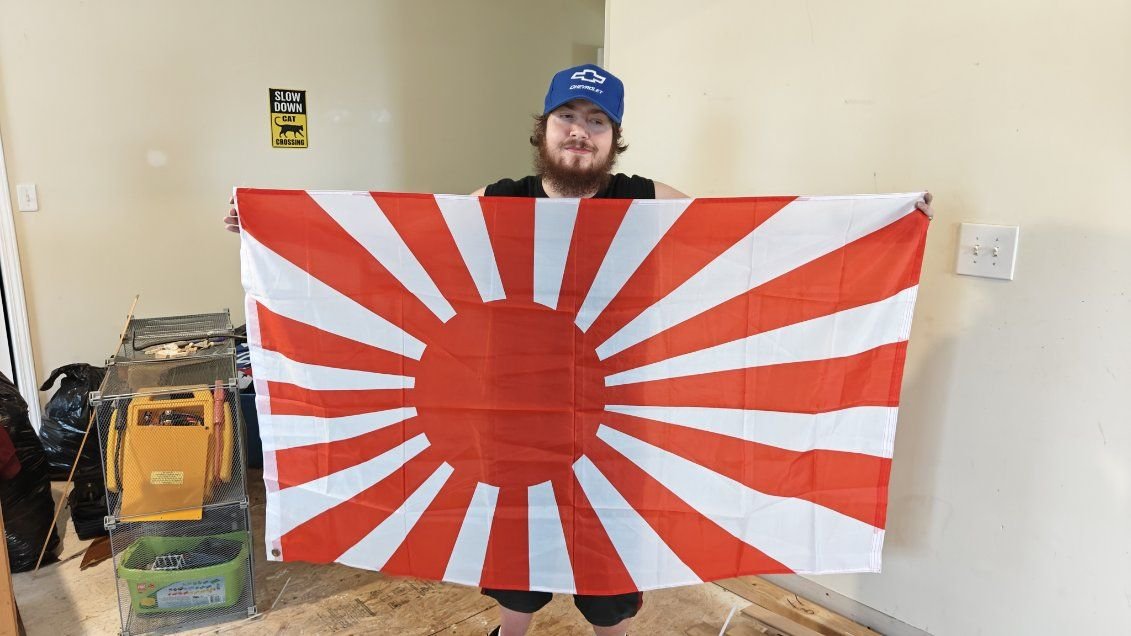 What was the French presidential flag in 1910?