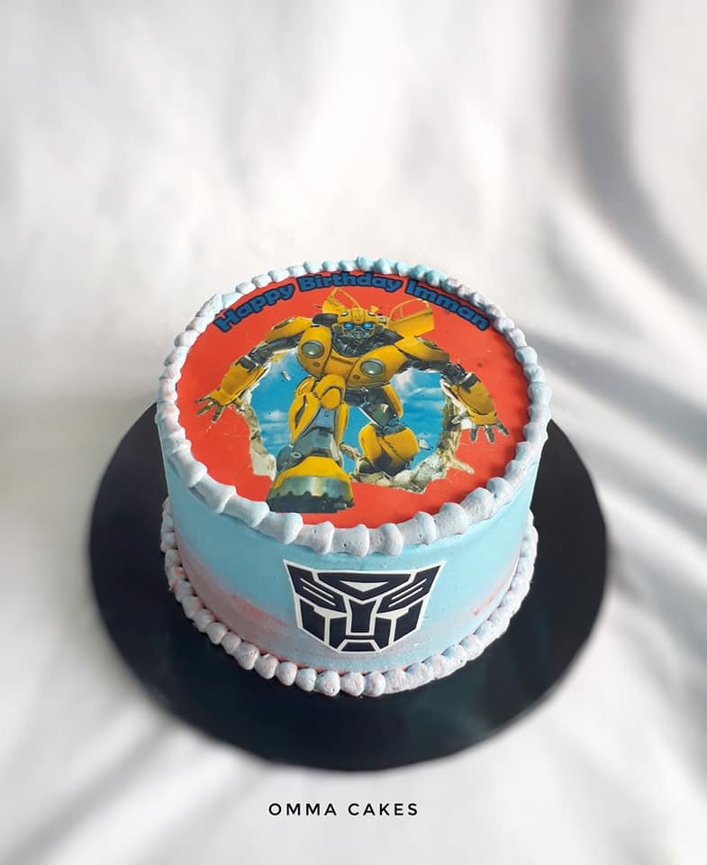 Omma Cakes Saiz 8 Inci 6 Inci Deko Edible Imej Kek Facebook