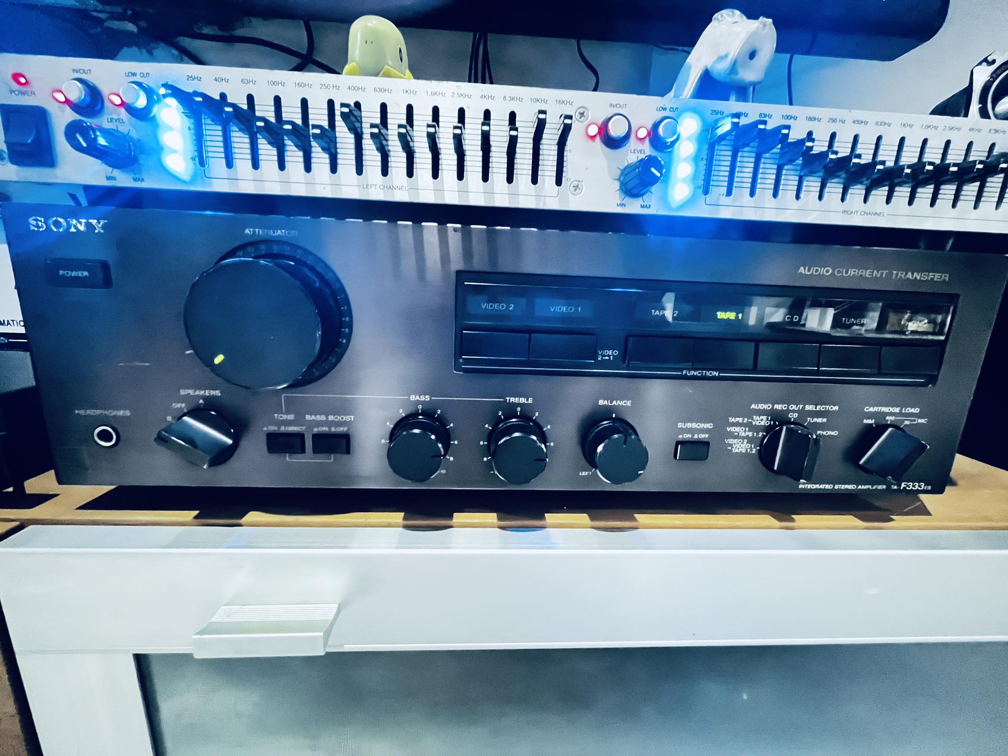 Sony Stereo Integrated Amplifier TA-F510R 100v need transformer