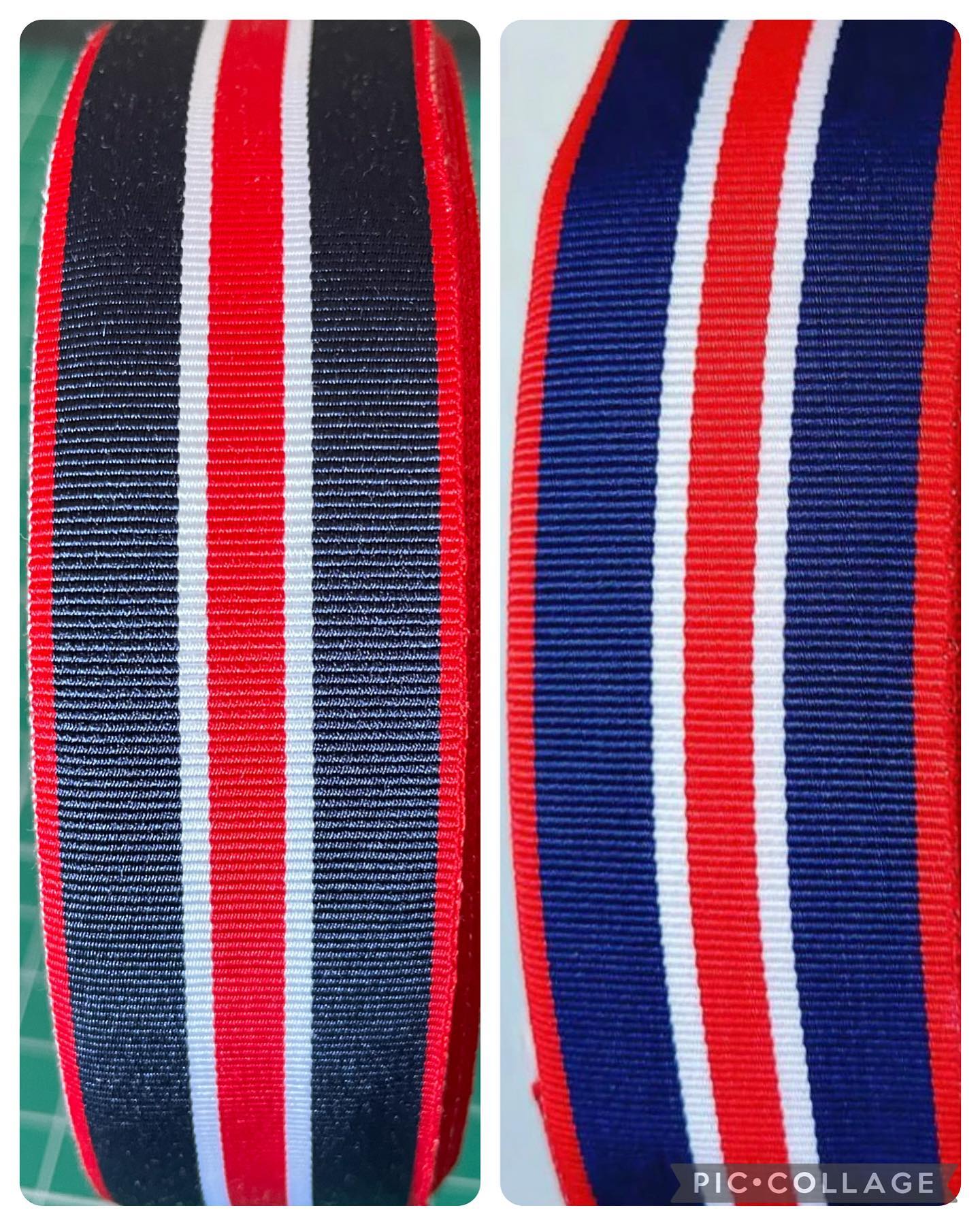 The Medals Man - On the left is the official TKS ribbon...