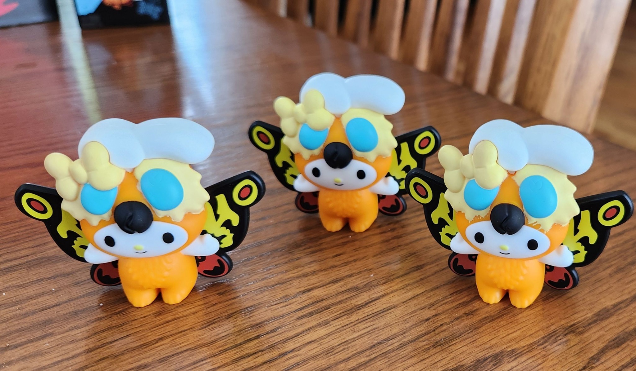 Hello Kitty/Godzilla Mothra Variant Trade - East Auroran McDonald's