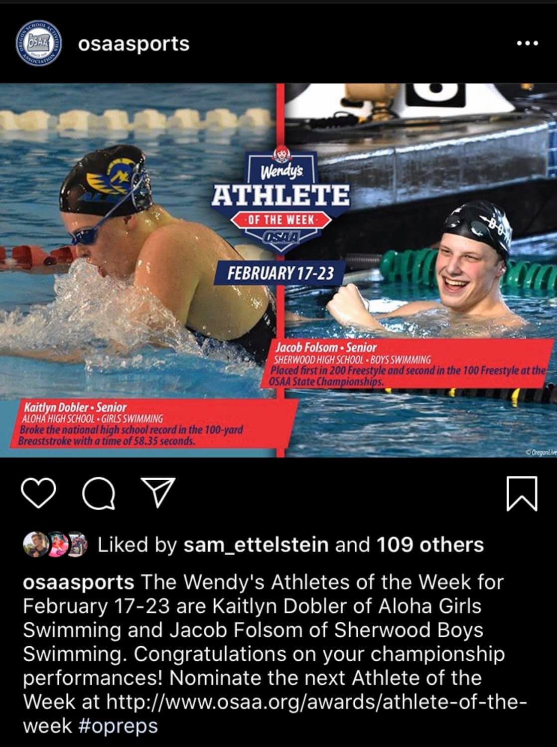 Congratulations to... - Tigard-Tualatin Swim Club
