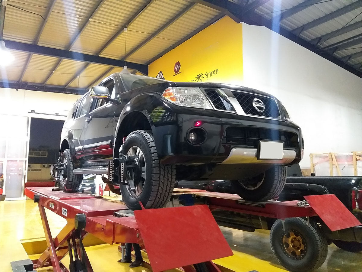 TORC - Nissan Pathfinder in for Wheel Alignment. We do... | Facebook