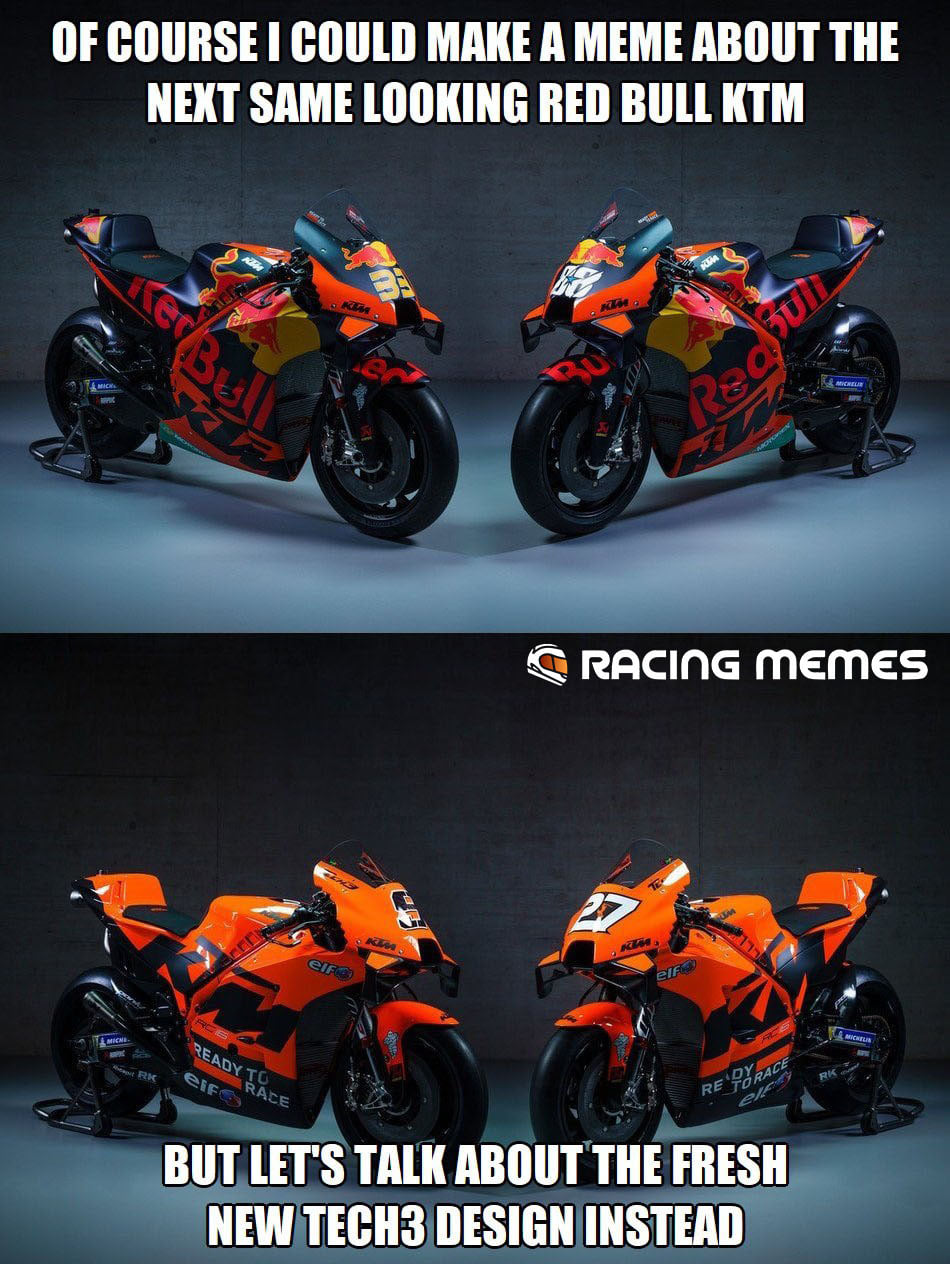 Racing Memes 56 - The new KTM RC16 #MotoGP2021 #2021Awaits...