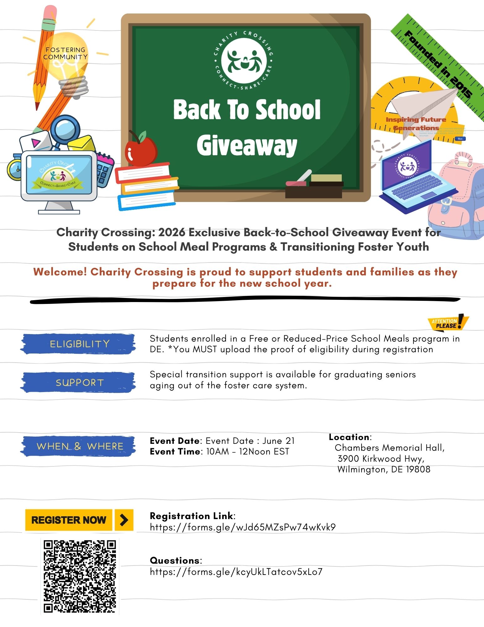 📚 BACK TO SCHOOL BASH 2026 ✏️🍎 The Delaware National Guard J9