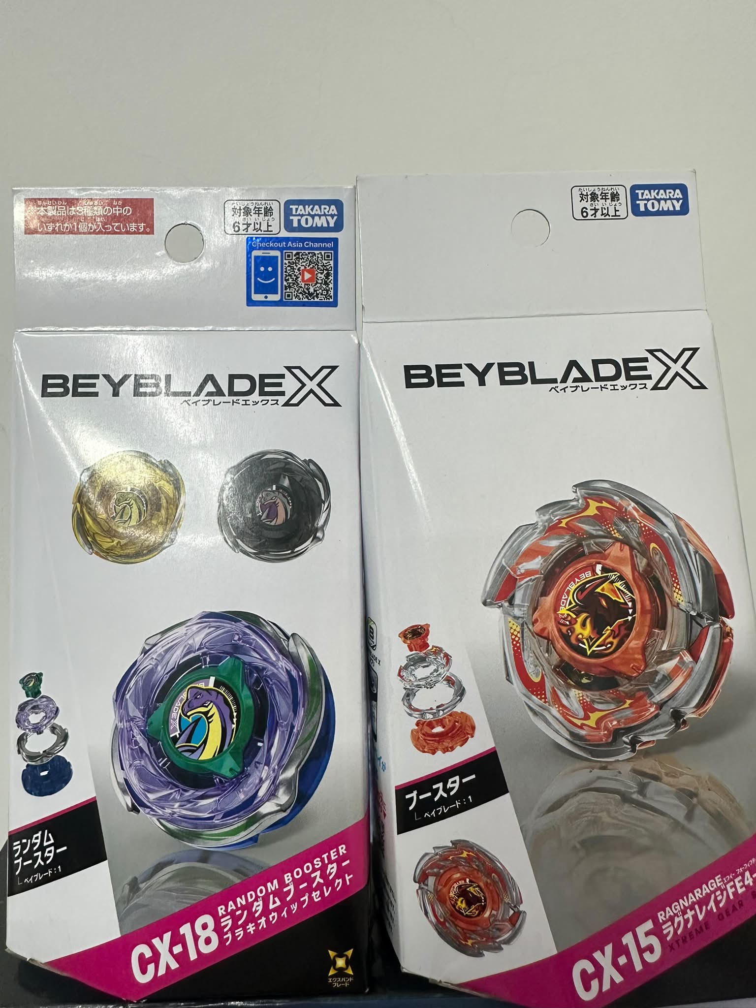 售全新未拆CX-18和CX-15一起賣1600 賣貨便+38或桃園台北可面交