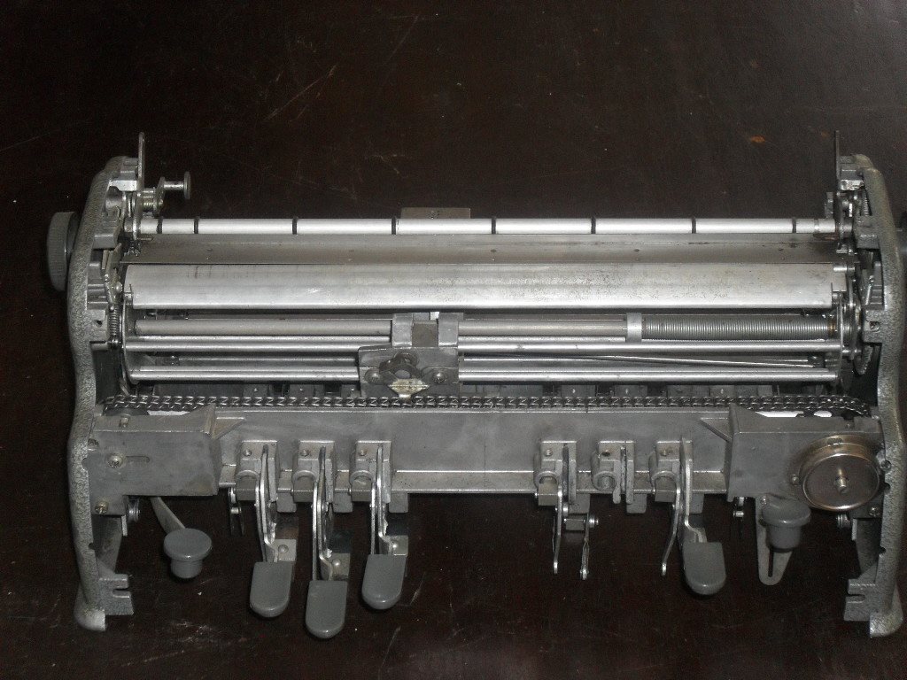 The Perkins Brailler is a 