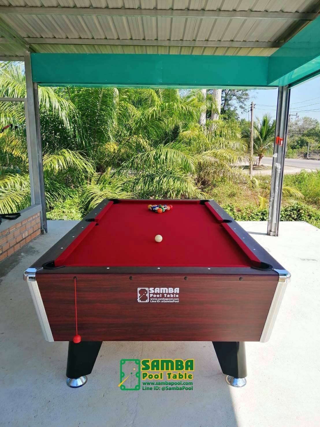 โต๊ะพูล หยอดเหรียญ Samba Pool Table 