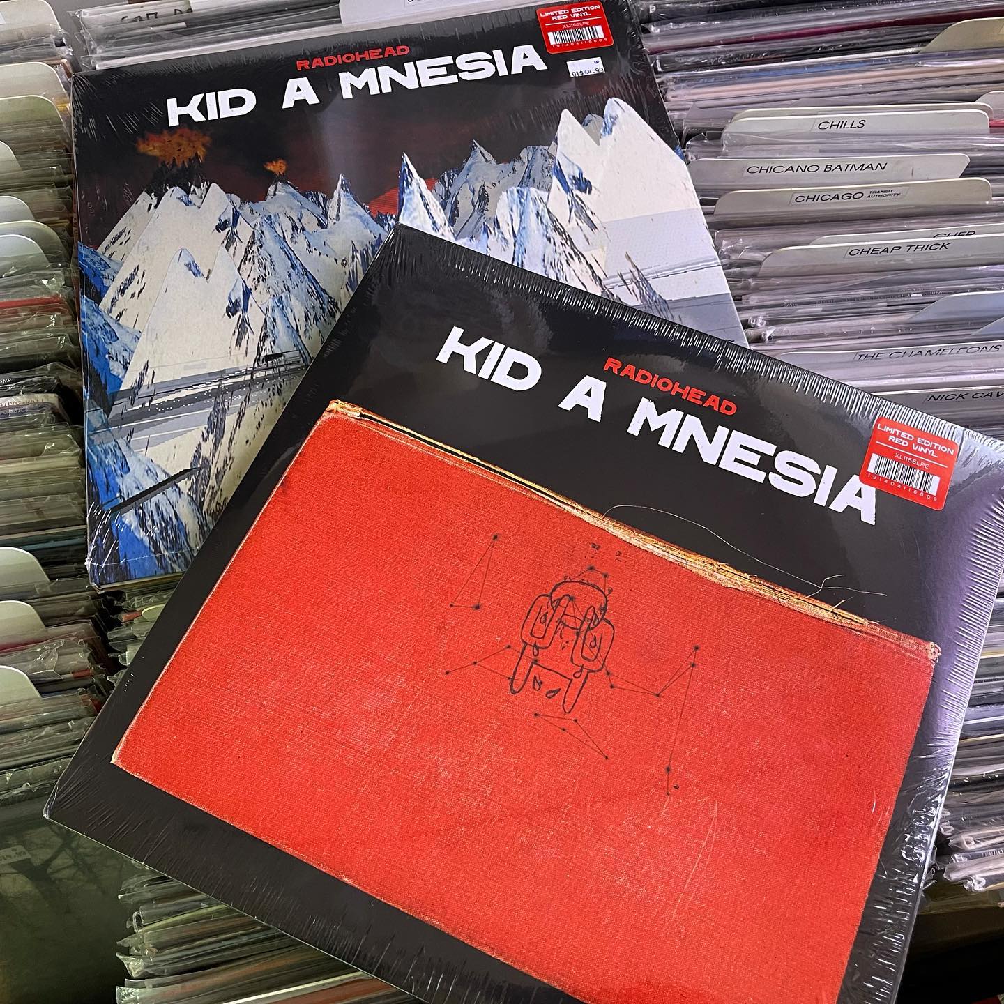 Radiohead Kid A Mnesia deluxe reissue on vinyl