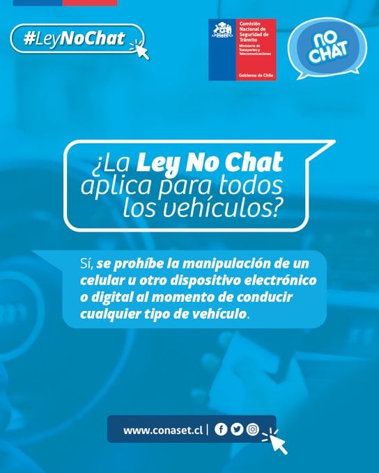 ChileAtiende - 🤔 ¿Qué es la #LeyNoChat? Esta ley prohíbe... | Facebook