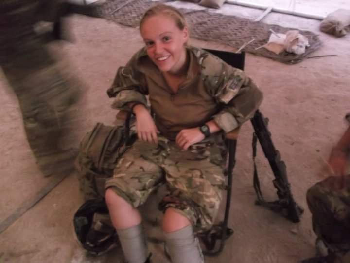 Royal - Hayley Ridgeway was a medic in Afghanistan in 2011 when her ...