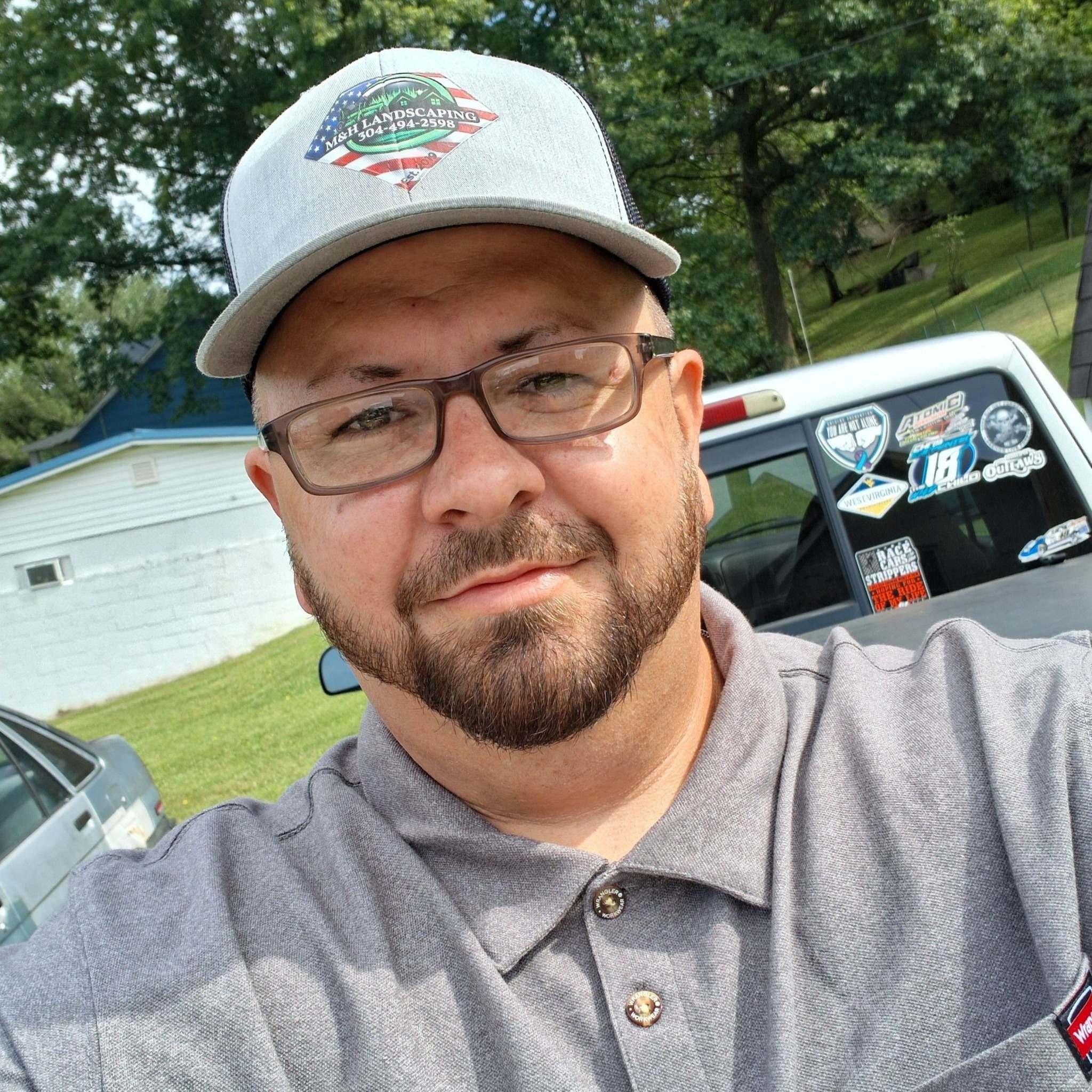 Happy Friday everyone! #lawncare #landscaping #fyp #viral #algorithm ...