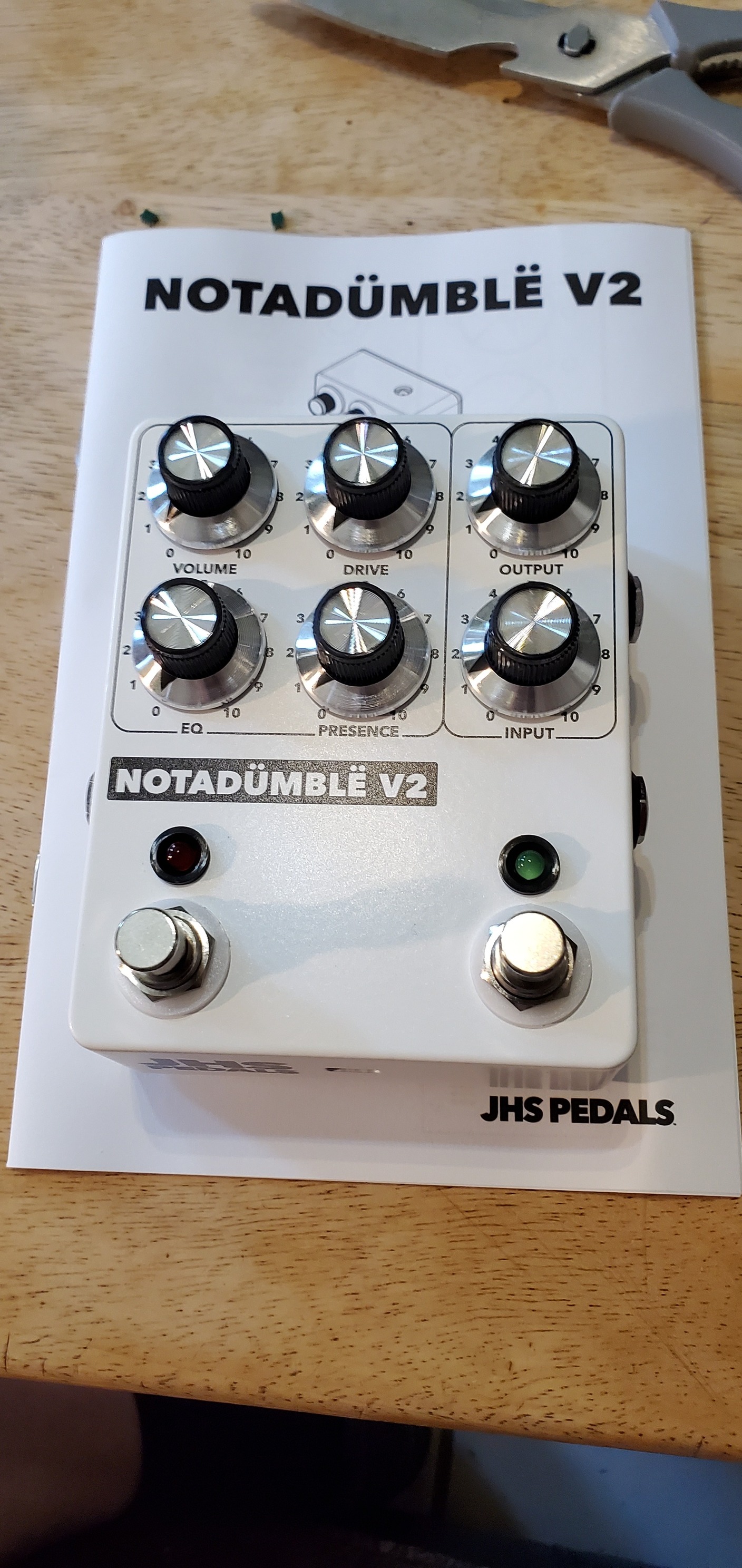 JHS Notadumble V2 pedal review: versatile and responsive