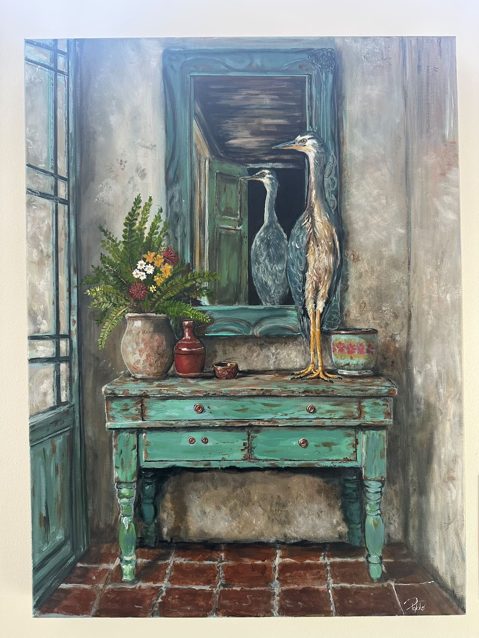 The mirror