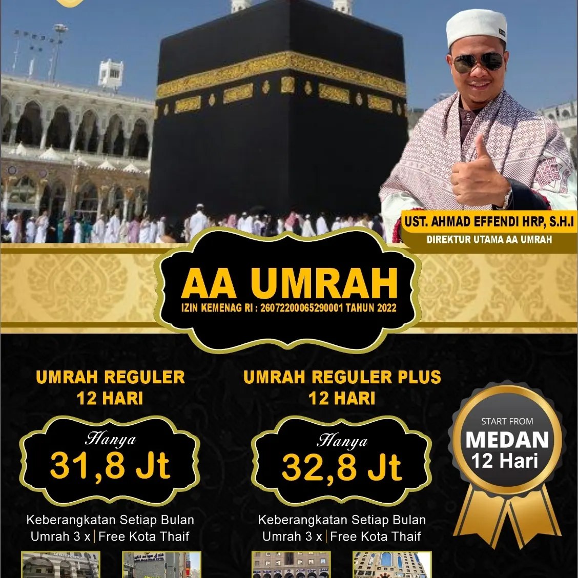 AA Umrah | Medan