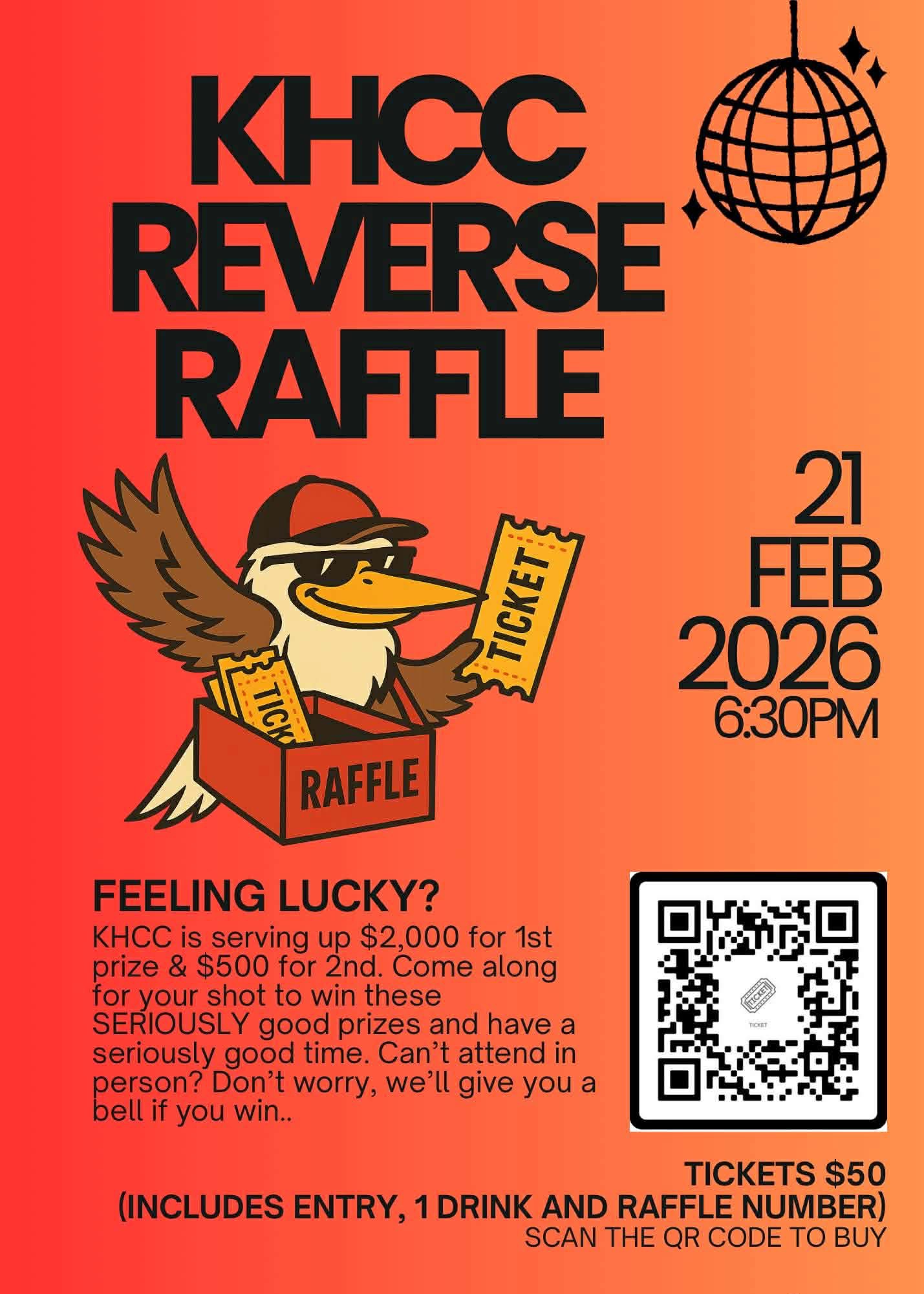 KHCC Reverse Raffle