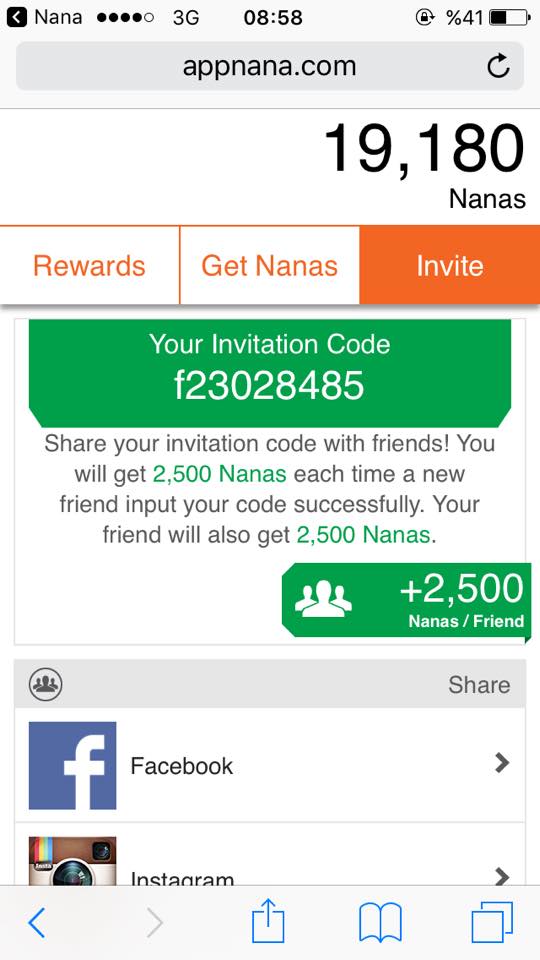 AppNana Invite Codes