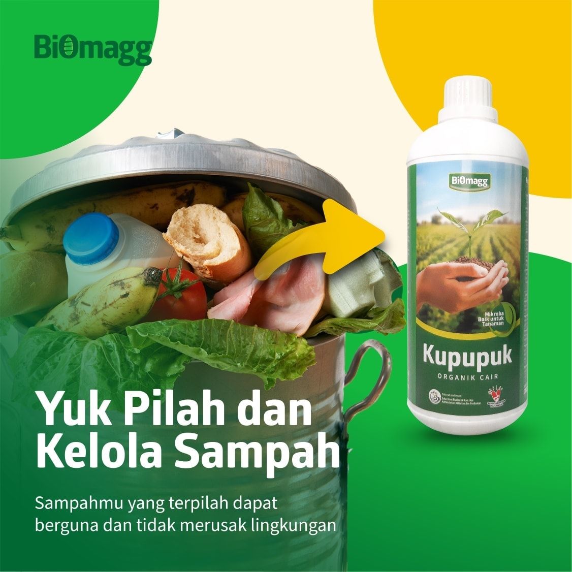 Biomagg - Pembuangan sampah yang tercampur dapat merusak dan mengurangi ...
