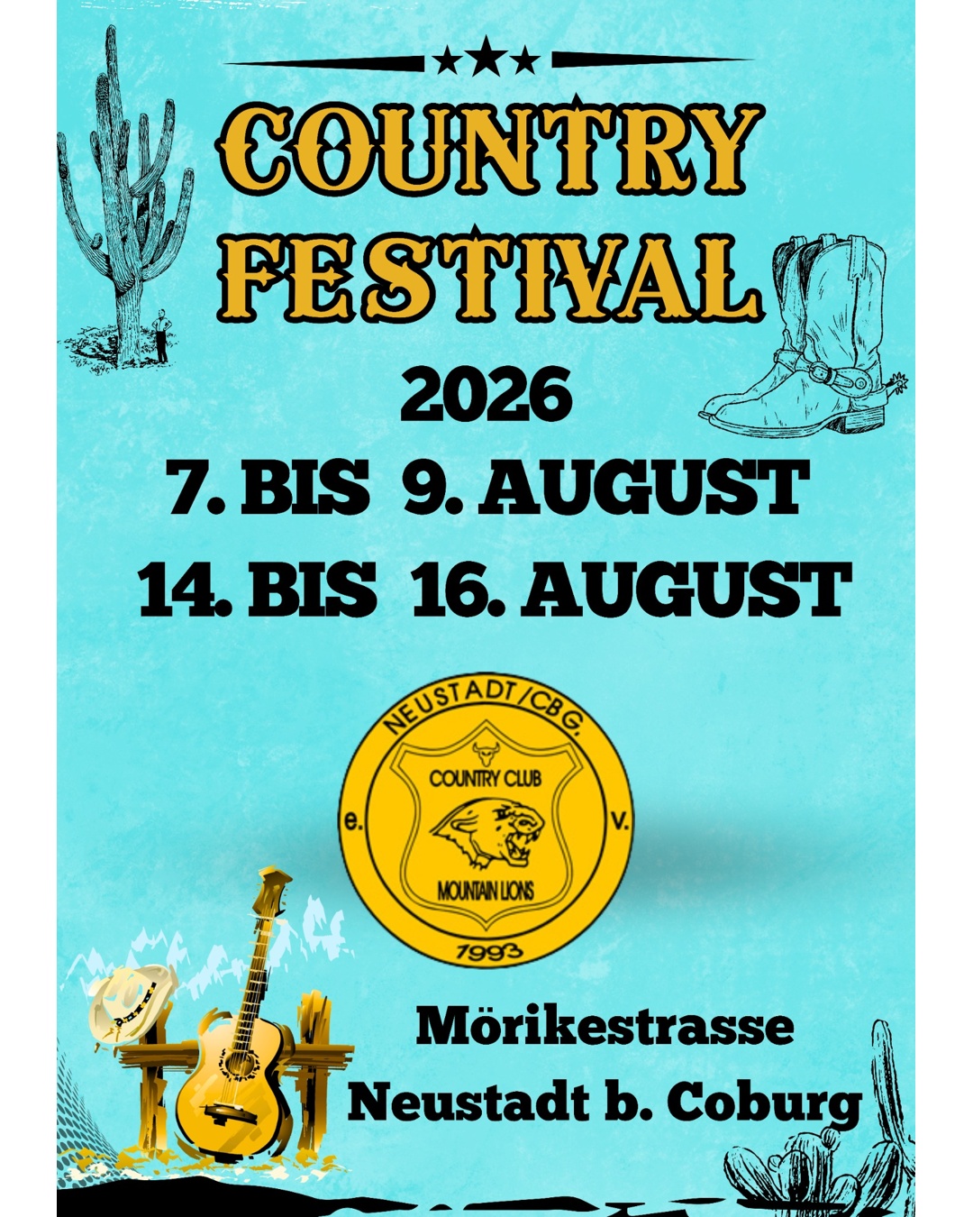 Country Festival 2026 2 Wochenende