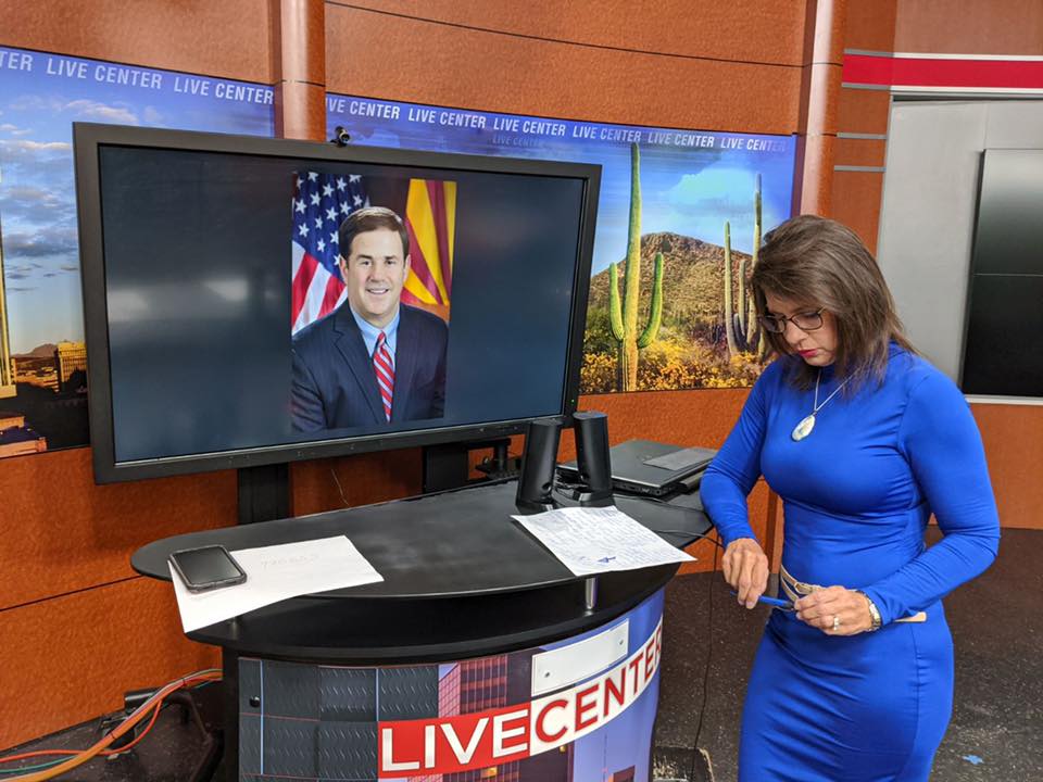 Brooke Wagner - Now interviewing Governor Ducey about how equipped AZ ...