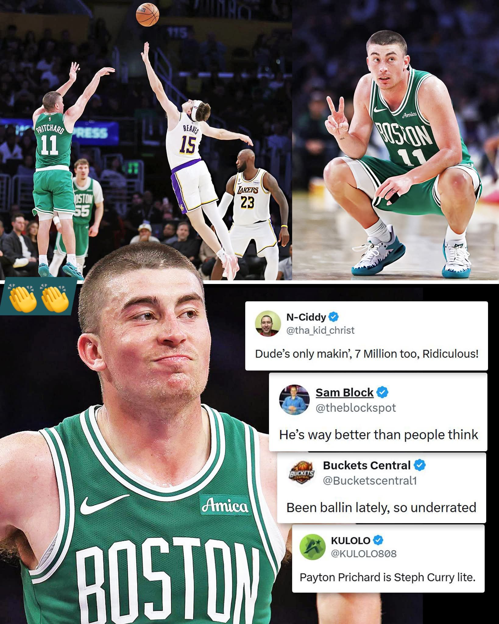 Payton Pritchard Boston Celtics Name & Number Jersey – New Men's Pick Size