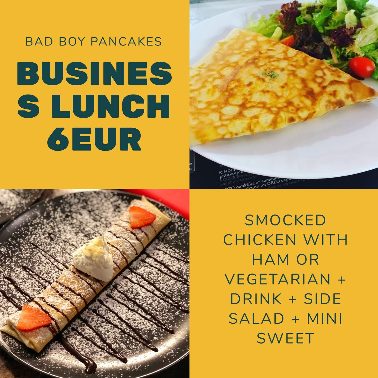 Bad Boy Pancakes & Bar | Riga